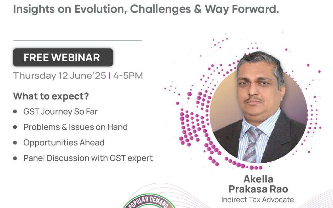 GST Turns 8 years: Insights on Evolution, Challenges & Future Scope