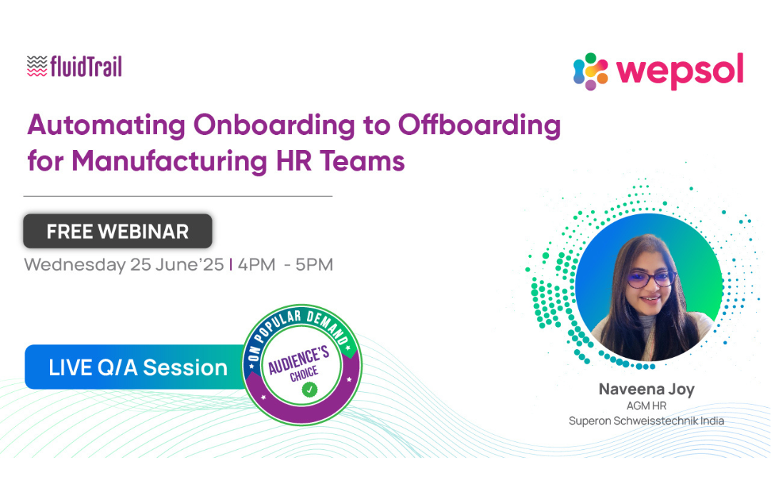 Automating Onboarding to Offboarding Process for Manufacturing HR Teams.