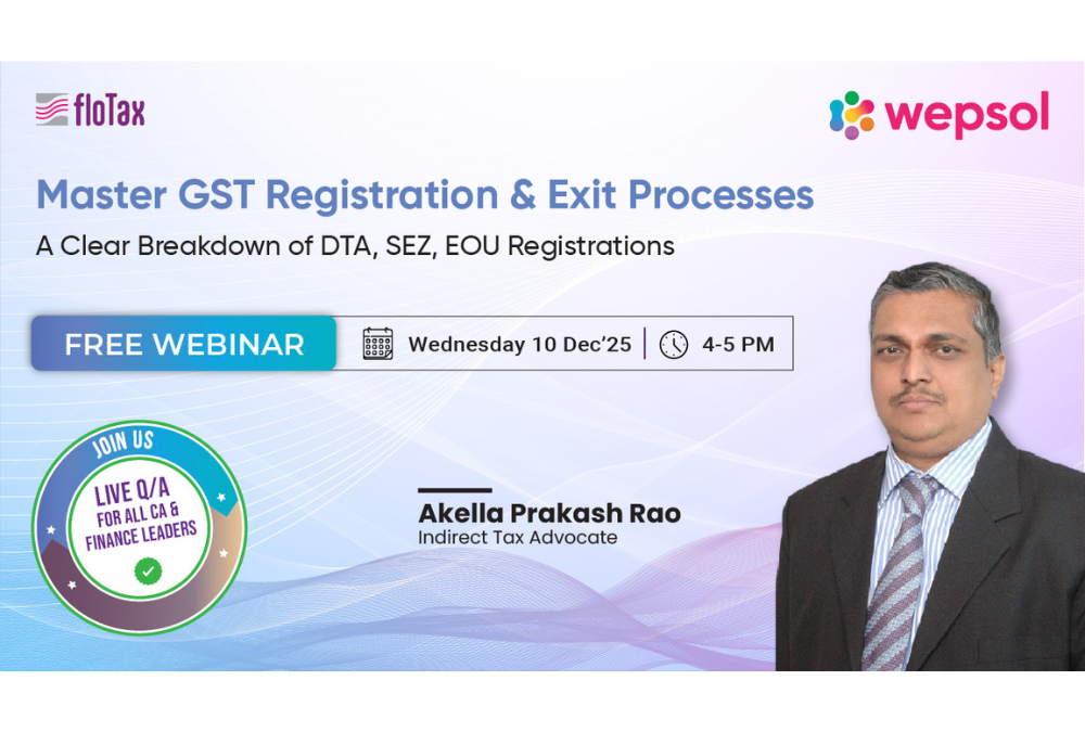 GST Registration Types & Exit Processes